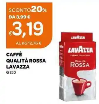 Ekom CAFFÈ QUALITÀ ROSSA LAVAZZA G 250 offerta