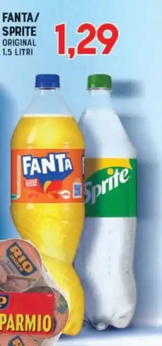 Gran Risparmio FANTA/ SPRITE ORIGINAL 1,5 LITRI offerta