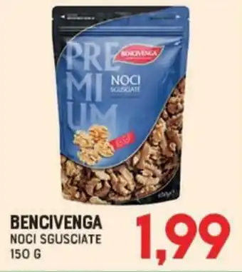 Gran Risparmio BENCIVENGA NOCI SGUSCIATE 150 G offerta