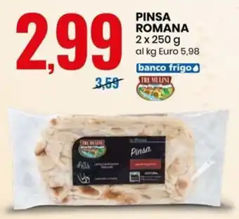 Eurospin Pinsa ROMANA 2x250 g offerta