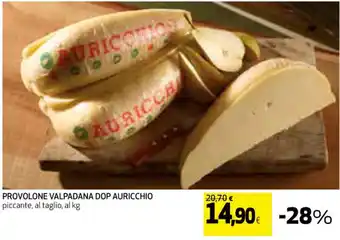 Coop PROVOLONE VALPADANA DOP AURICCHIO offerta