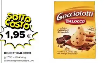 Oasi BISCOTTI BALOCCO gr 700 offerta