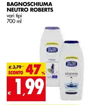 Tigros Neutro Roberts Bagnoschiuma 700ml offerta