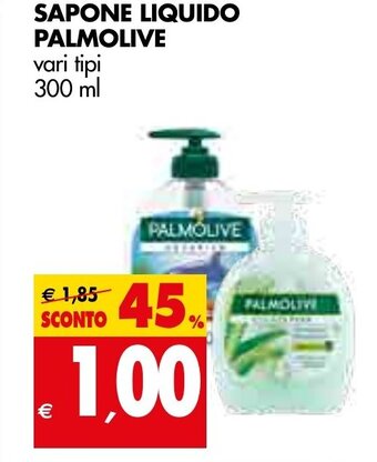 Tigros Palmolive Sapone liquido 300ml offerta