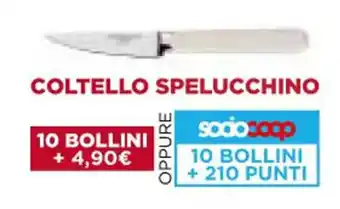 Coop COLTELLO SPELUCCHINO offerta