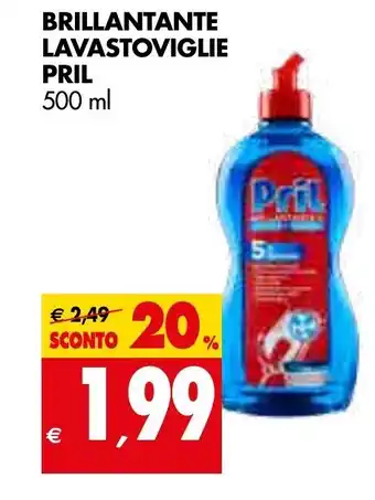 Tigros Pril Brillantante Lavastoviglie 500ml offerta