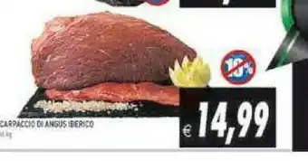 Supermercati Agorà Carpaccio di angus iberico offerta