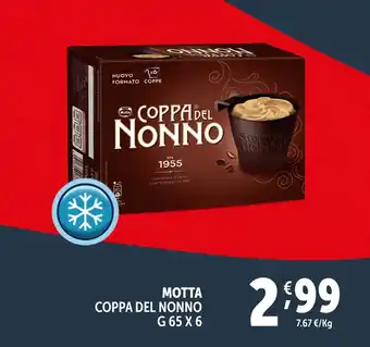 Deco Supermercati MOTTA COPPA DEL NONNO G 65 X 6 offerta