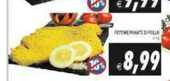 Supermercati Agorà Fettine panate di pollo offerta