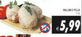 Supermercati Agorà Rollini di pollo offerta