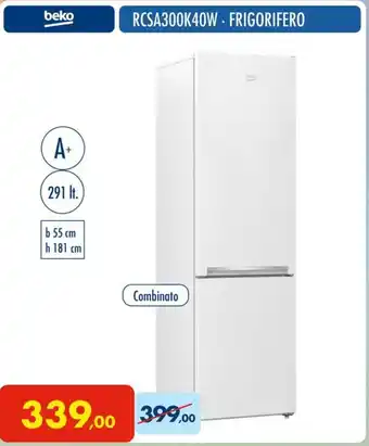beko RCSA300K40W - FRIGORIFERO