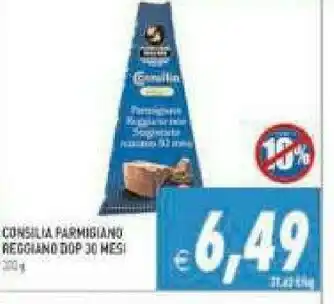 Supermercati Agorà Consilia parmigiano reggiano dop 30 mesi offerta
