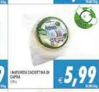 I naturosi caciottina di capra