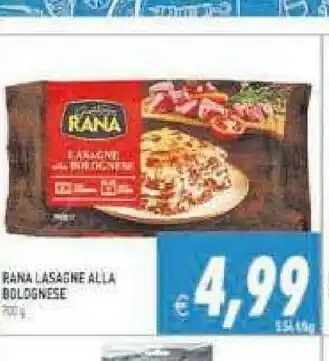 Supermercati Agorà Giovanni rana - lasagne alla bolognese offerta
