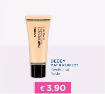 Acqua & Sapone DEBBY MAT & PERFECT Fondotinta fluido offerta