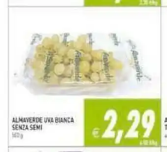 Almaverde uva binca senza semi