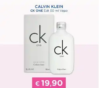 Acqua & Sapone CALVIN KLEIN CK ONE Edt 50 ml Vapo offerta