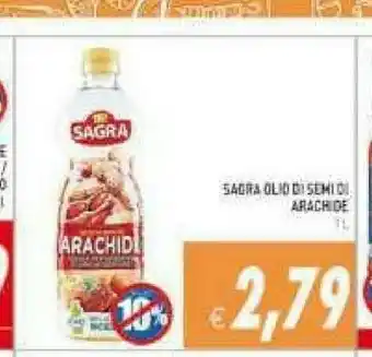 Sagra - olio di semi di arachide 1000 g(ml)