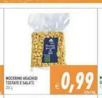 Arachidi tostate e salate