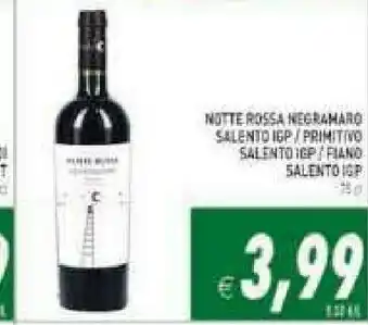 Supermercati Agorà Primitivo di puglia igp 750 g(ml) offerta