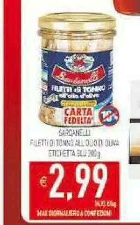 Supermercati Agorà Filetti tonno carta fedelta sarcanela offerta