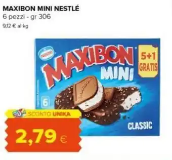 Tigre MAXIBON MINI NESTLÉ 6 pezzi - gr 306 offerta