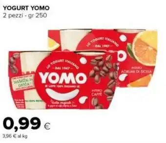 Tigre YOGURT YOMO 2 pezzi - gr 250 offerta