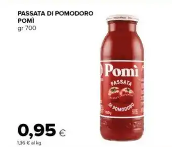 Tigre PASSATA DI POMODORO POMÌ gr 700 offerta