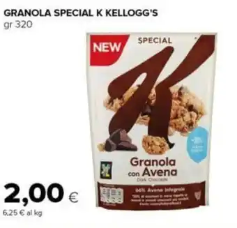 Tigre GRANOLA SPECIAL K KELLOGG'S gr 320 offerta