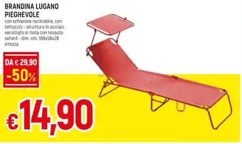 Famila Superstore BRANDINA LUGANO PIEGHEVOLE offerta