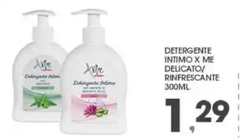 Interspar DETERGENTE INTIMO X ME DELICATO/ RINFRESCANTE 300ML offerta