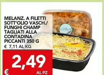 TuoDi Funghi champ tagliati alla contadina piccanti 350 g offerta