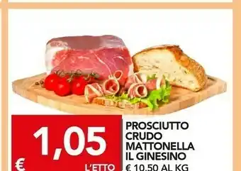 TuoDi Prosciutto crudo mattonella il ginesino offerta