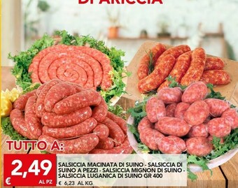 TuoDi Salsiccia macinata di suino offerta