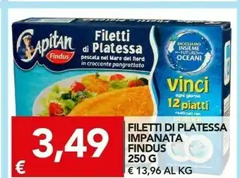 TuoDi Filetti di platessa pescata nel mare del nord in croccante pangrattato 250 g(ml) offerta