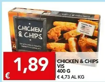 Vis chicken & chips
