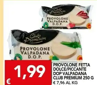TuoDi Club premium provolone fette dolce offerta