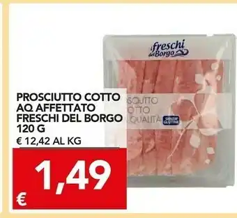 TuoDi I freschi del borgo prosciutto cotto affettato offerta