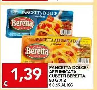 TuoDi Pancetta dolce a cubetti offerta
