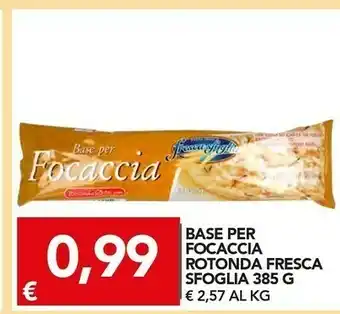 TuoDi Base per focaccia rotonda offerta