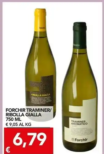 Forchir traminer ribolla gialla 750 ml