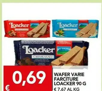 TuoDi Wafer farciture 90 g offerta