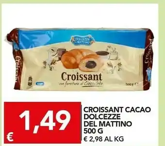 TuoDi Croissant cacao 500 g offerta