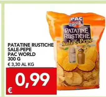 Patatine rustiche sale pepe 300 g