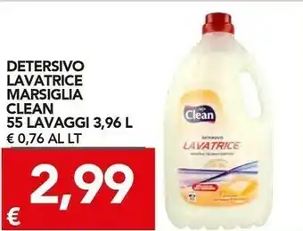 TuoDi Clean detersivo lavatrice marsiglia 3960 ml offerta