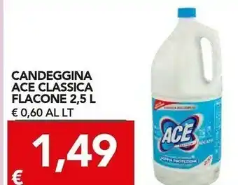 Candeggina flacone 2500 ml