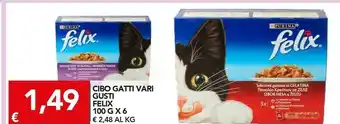 TuoDi Cibo gatti felix offerta
