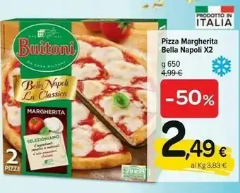 Carrefour Express Pizza margherita bella napoli offerta