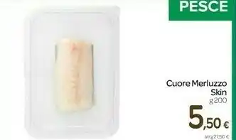 Carrefour Express Cuore merluzzo skin offerta