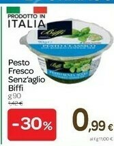 Pesto fresco senz'aglio